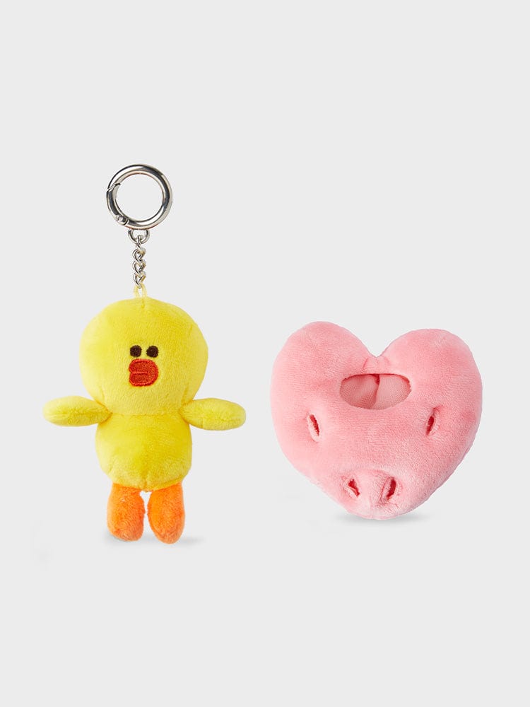 LINE FRIENDS SALLY SOULMATE KEYRING (HEART)