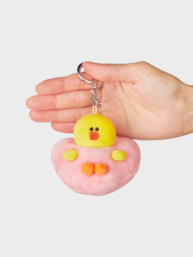 LINE FRIENDS SALLY SOULMATE KEYRING (HEART)