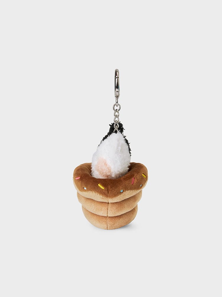 LINE FRIENDS mini minini jenini BAKERY DOLL KEYRING