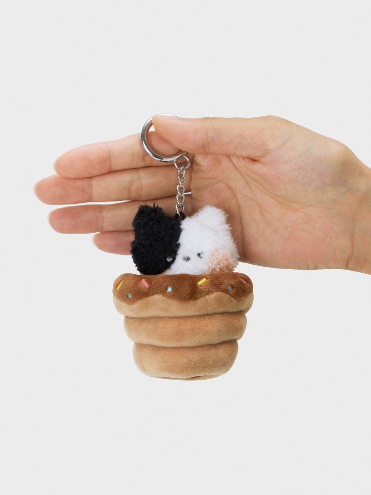 LINE FRIENDS mini minini jenini BAKERY DOLL KEYRING