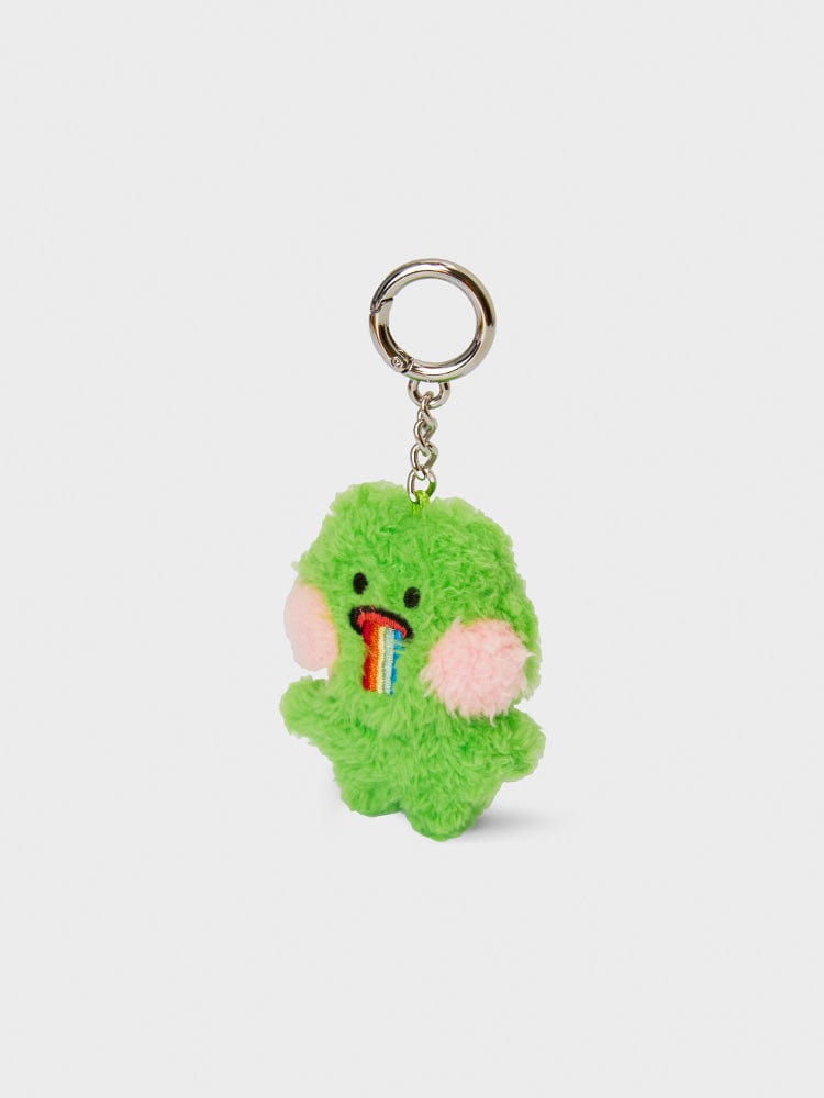 LINE FRIENDS mini minini lenini WINTER RAINBOW KEYRING