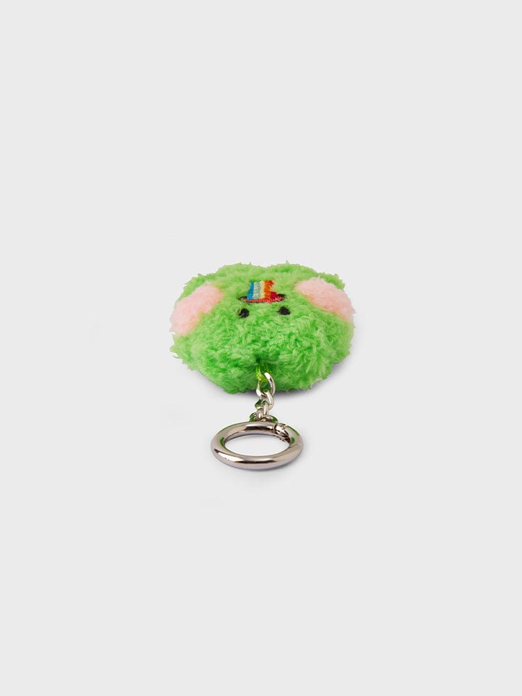 LINE FRIENDS mini minini lenini WINTER RAINBOW KEYRING