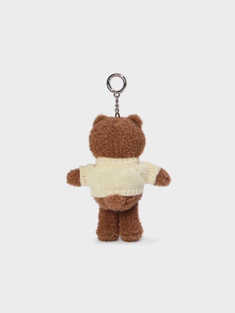 LINE FRIENDS BROWN SOULMATE KEYRING (LOVE)