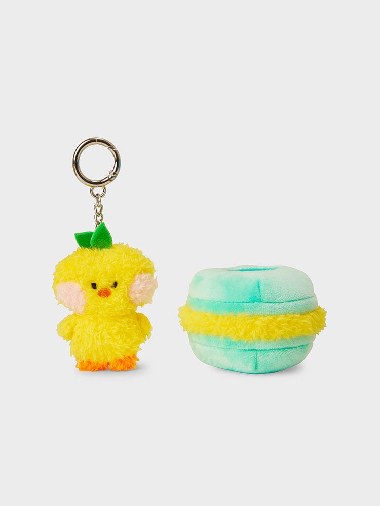 LINE FRIENDS mini minini selini BAKERY DOLL KEYRING