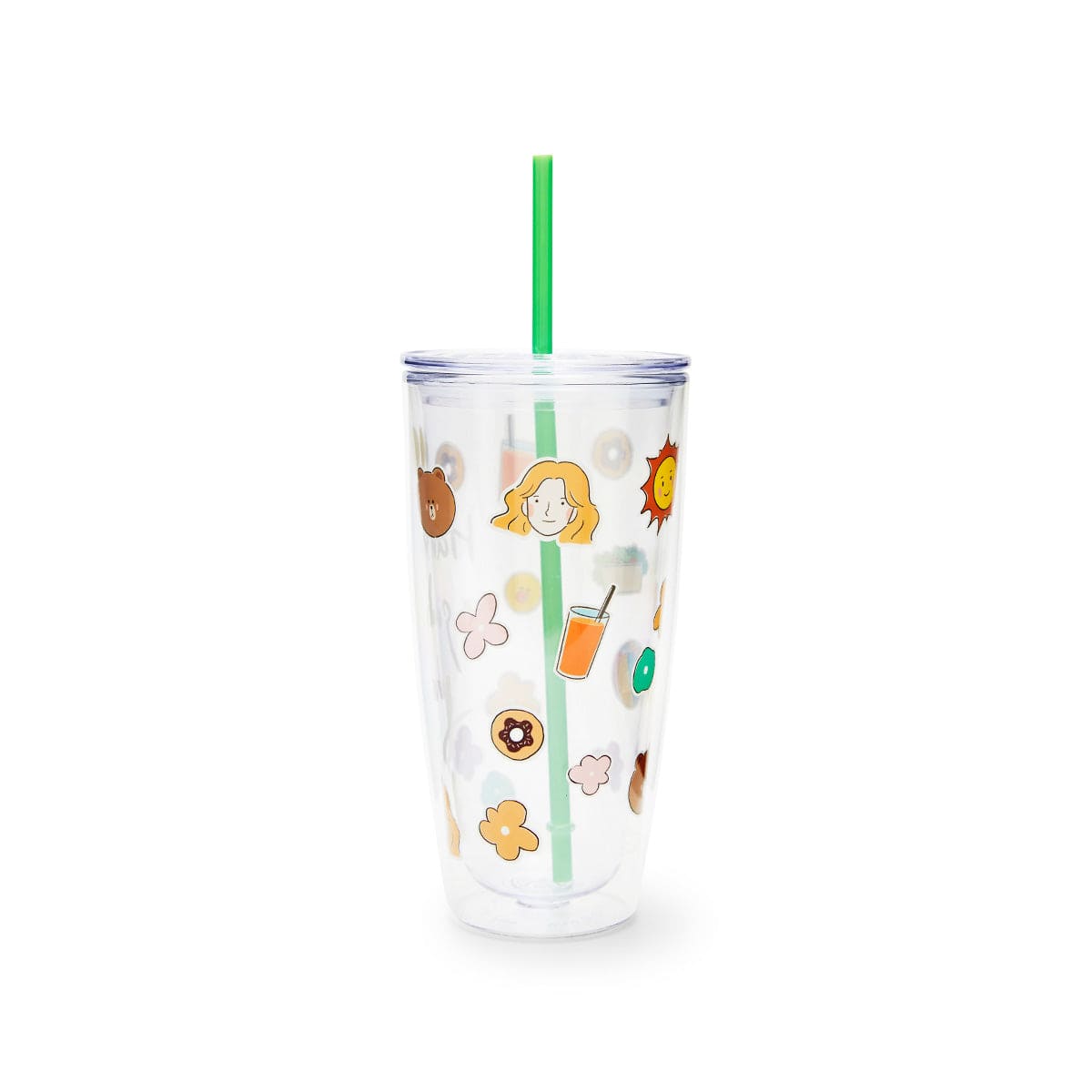 LINE FRIENDS BROWN DRAWING MARY TUMBLER (750ml)