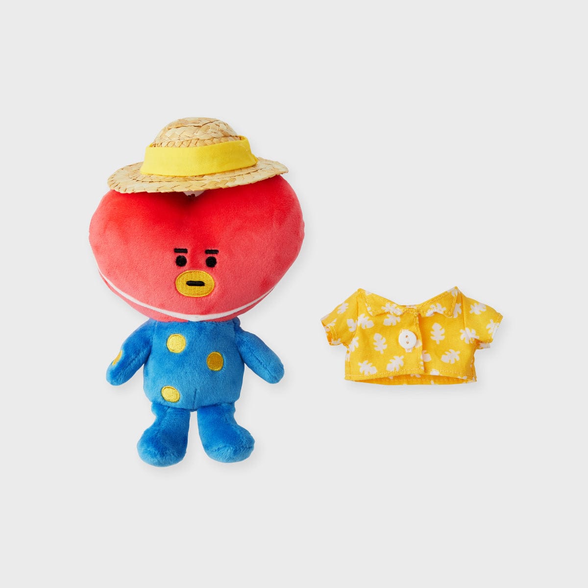 [NEW] 라인프렌즈 BT21 TATA 썸머레인 인형 키링