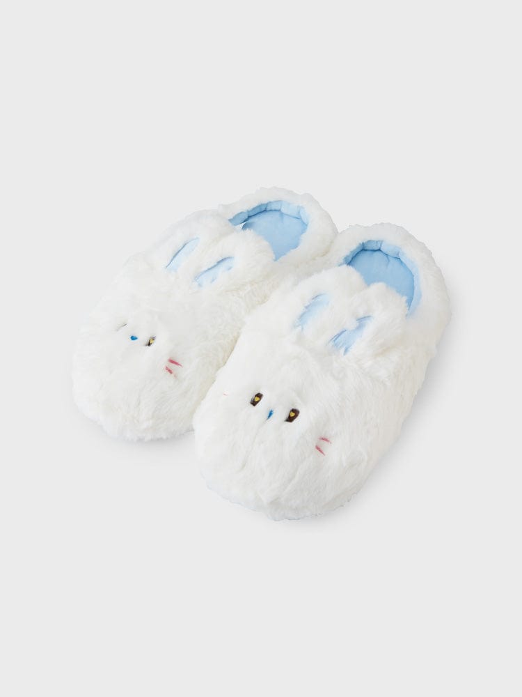 [NEW] bunini 플러시 룸슈즈 (WHITE)