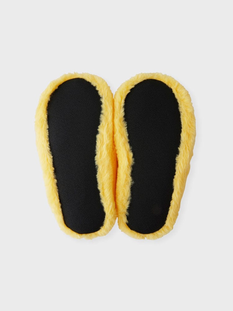 bunini PLUSH HOUSE SLIPPERS (YELLOW)