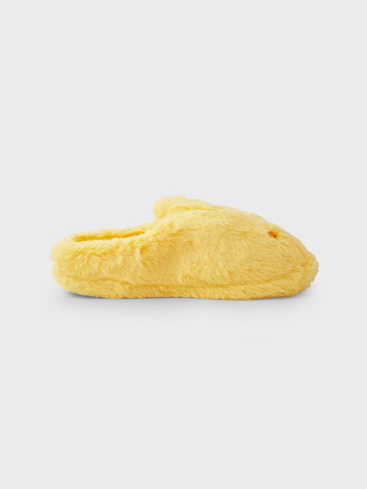 bunini PLUSH HOUSE SLIPPERS (YELLOW)