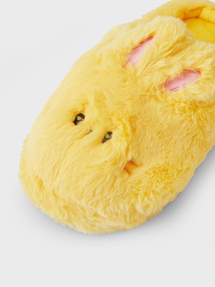 bunini PLUSH HOUSE SLIPPERS (YELLOW)