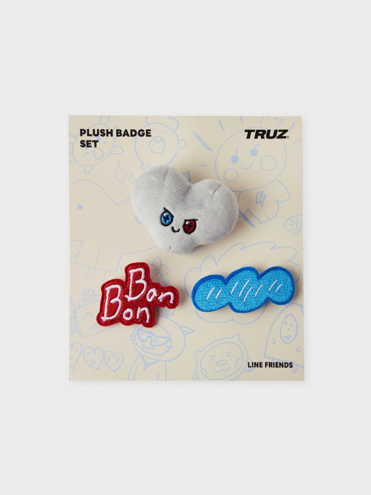 [NEW] 라인프렌즈 TRUZ BONBON 아티스트 인형 뱃지 세트