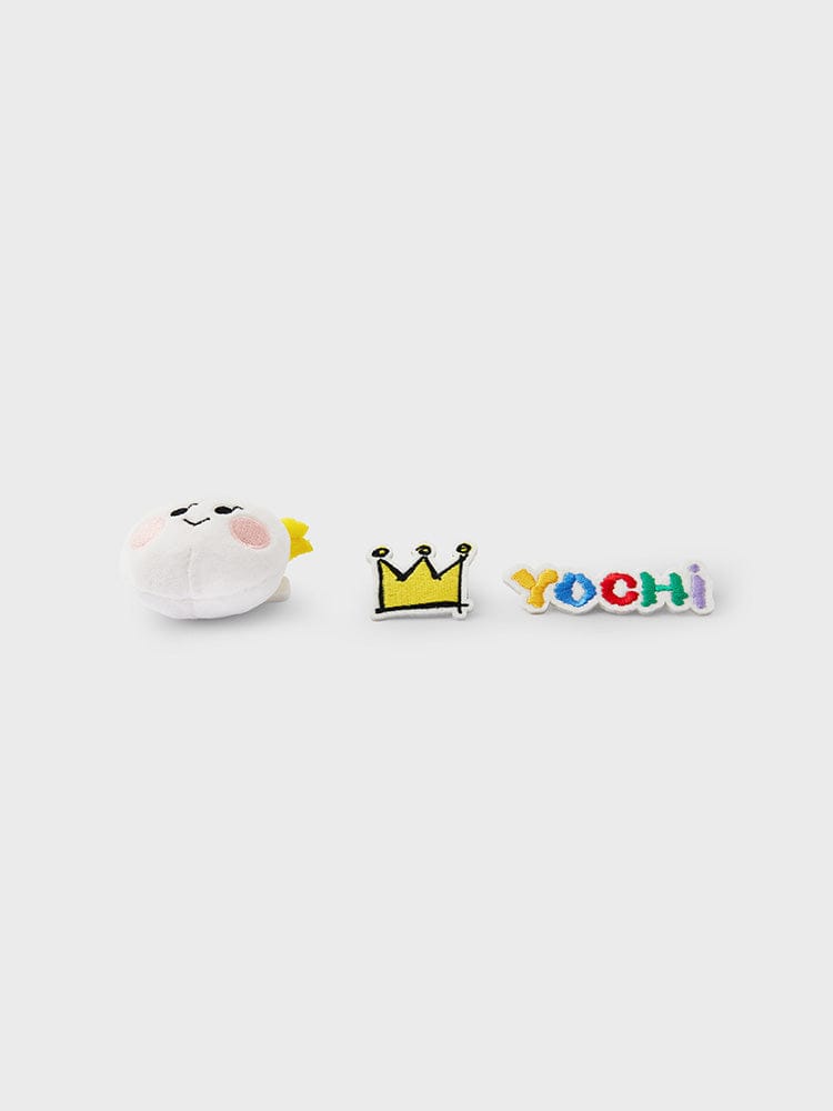 [NEW] 라인프렌즈 TRUZ YOCHI 아티스트 인형 뱃지 세트