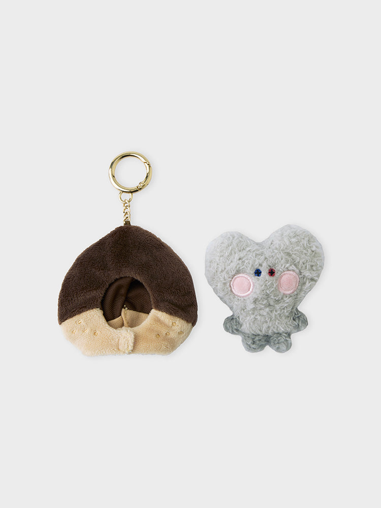 [NEW] 라인프렌즈 TRUZ BONBON 미니 미니니 군밤 스낵 인형 키링