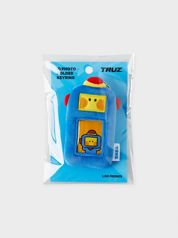 [NEW] 라인프렌즈 TRUZ HIKUN 미니니 인형 포토홀더 키링