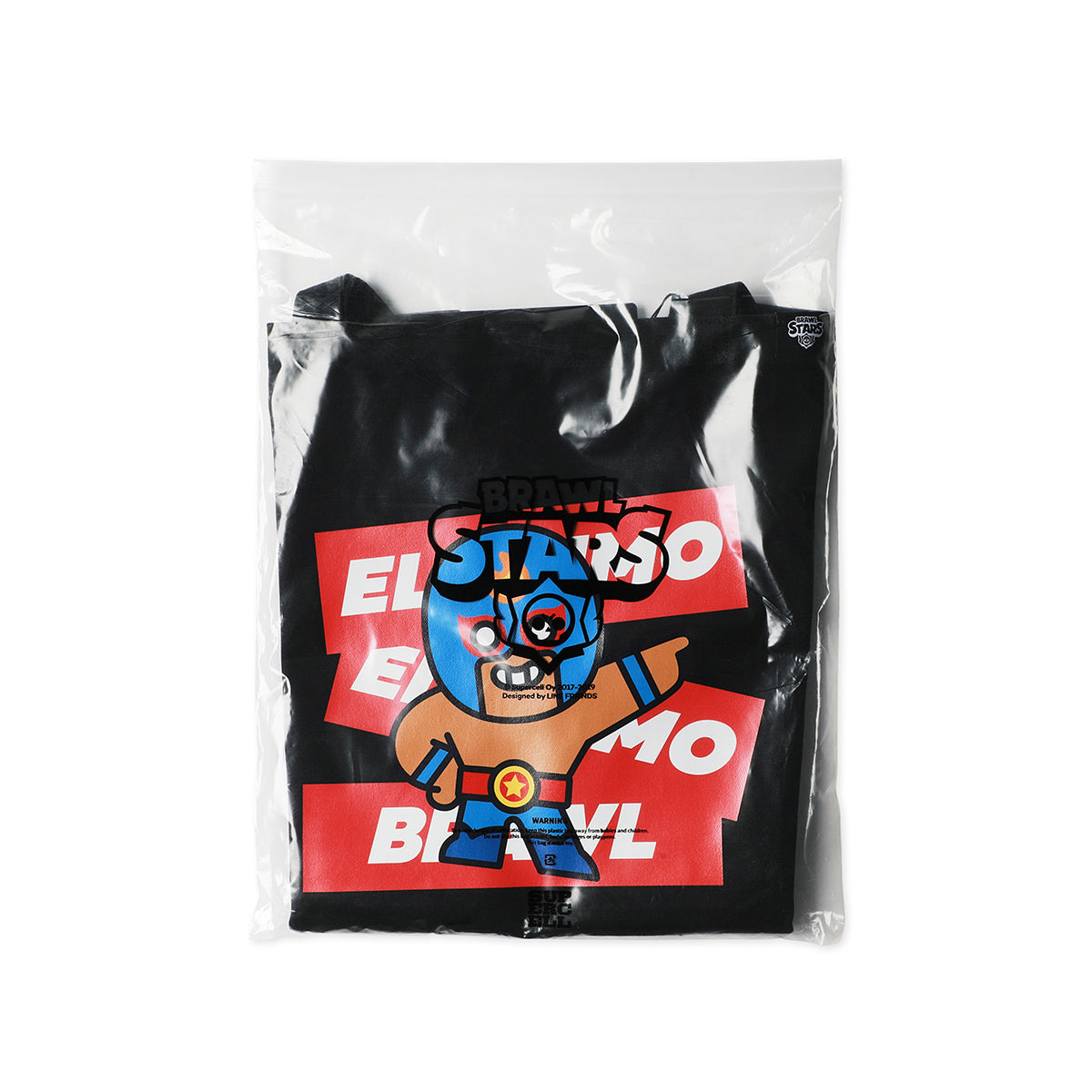 BRAWL STARS ELPRIMO CANVAS BAG (L) (6093410762925)