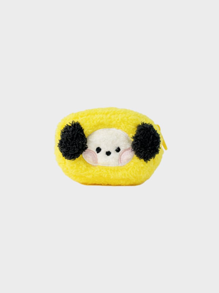 BT21 CHIMMY minini FLUFFY FACE POUCH