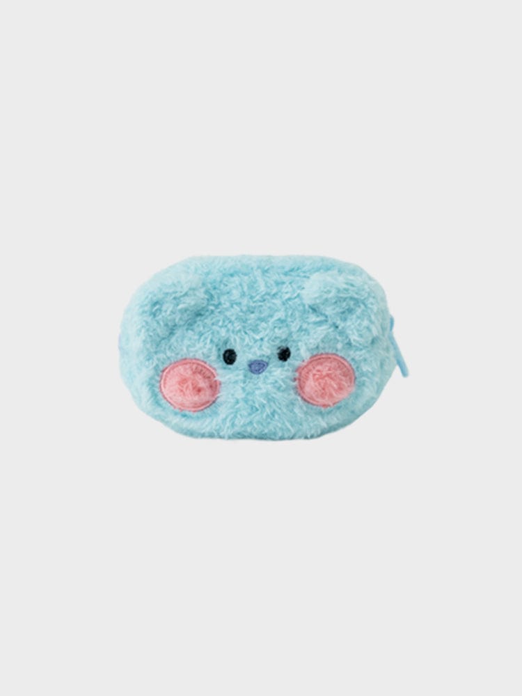 BT21 KOYA minini FLUFFY FACE POUCH