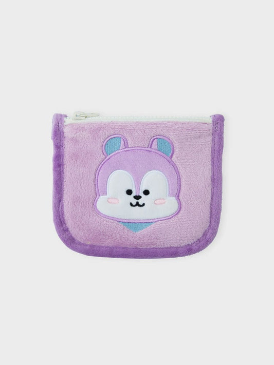 [NEW] 라인프렌즈 BT21 MANG 2023 F/W Travel ACC 얼굴 인형 파우치