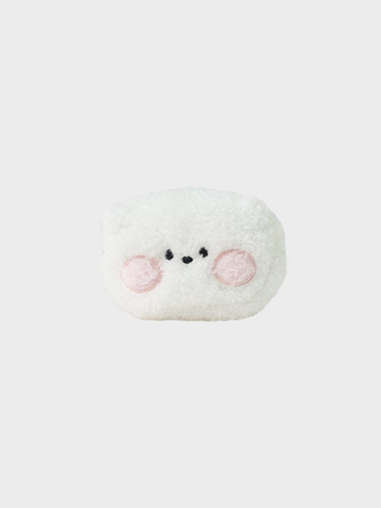 BT21 RJ minini FLUFFY FACE POUCH