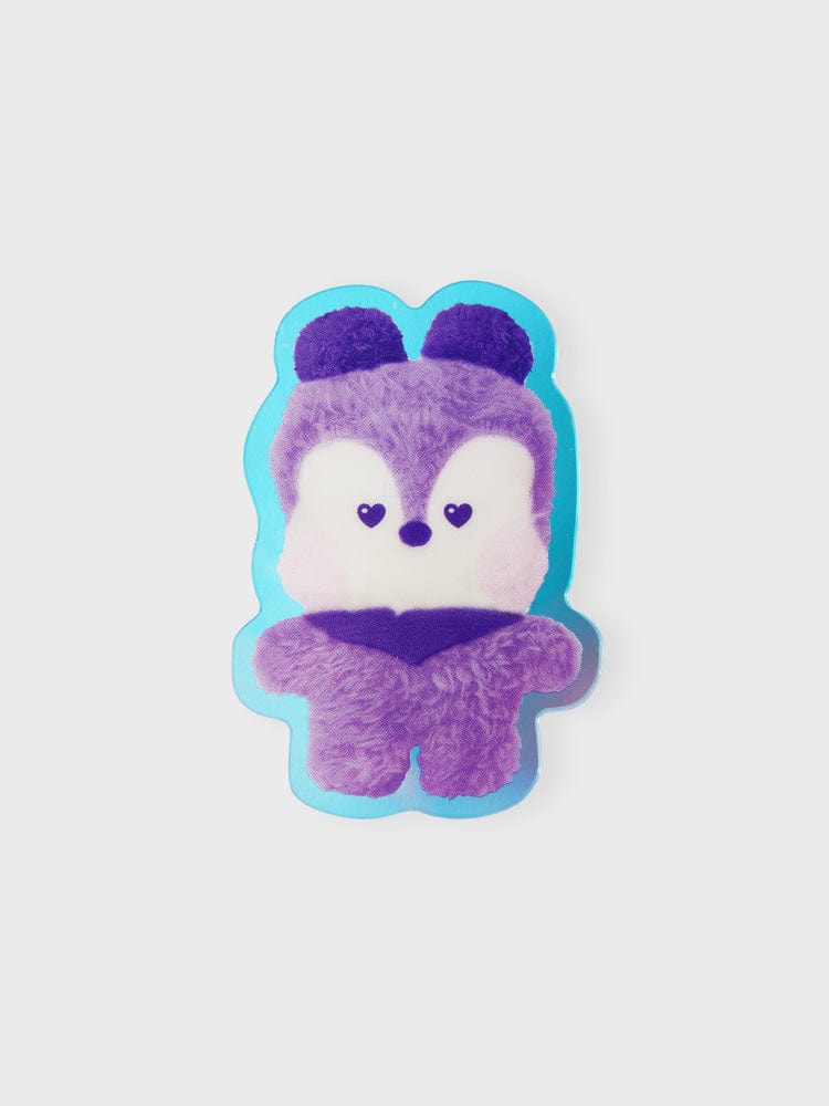 [NEW] 라인프렌즈 BT21 MANG Purple of Wish Edition 미니니 아크릴 클립 마그넷