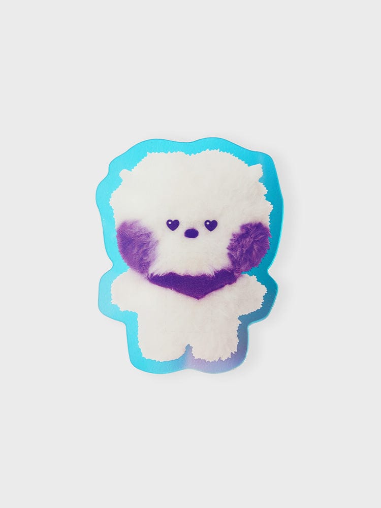 [NEW] 라인프렌즈 BT21 RJ Purple of Wish Edition 미니니 아크릴 클립 마그넷