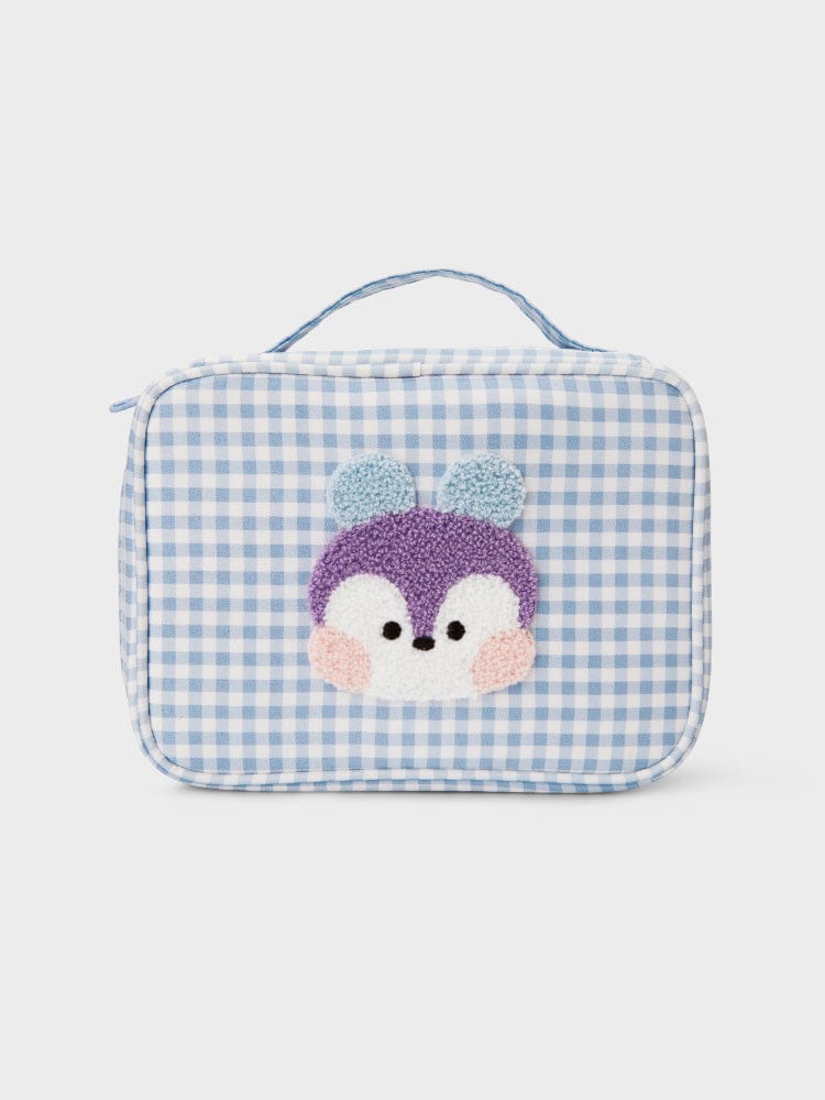 [NEW] 라인프렌즈 BT21 MANG 미니니 체크 파우치