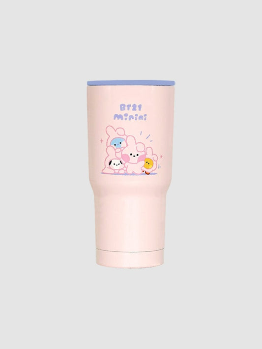 [NEW] 라인프렌즈 BT21 미니니 핑크 텀블러 (580ml)