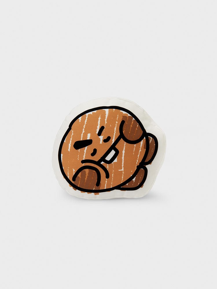 [NEW] 라인프렌즈 BT21 SHOOKY 코지홈 납작쿠션