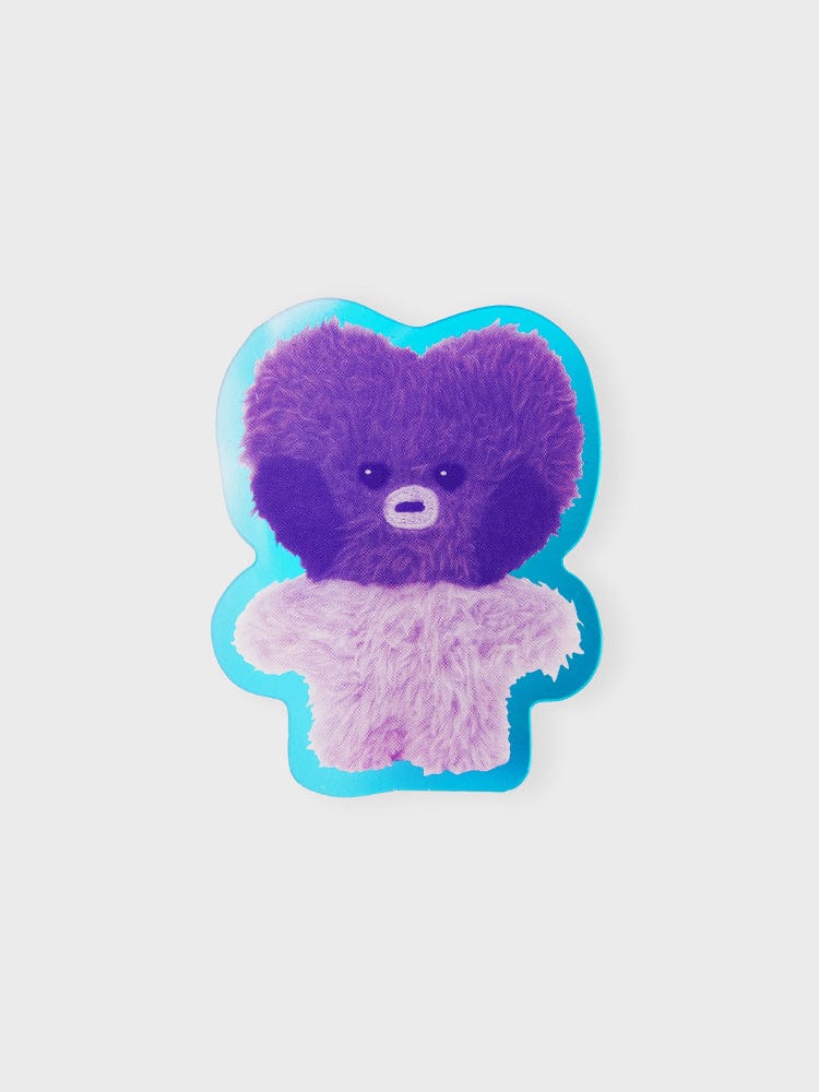 [NEW] 라인프렌즈 BT21 TATA Purple of Wish Edition 미니니 아크릴 클립 마그넷