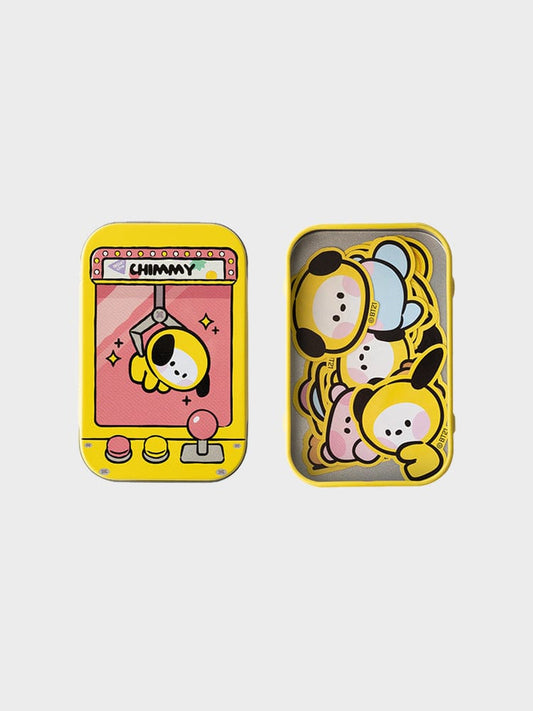 [NEW] 라인프렌즈 BT21 CHIMMY 미니니 틴케이스 스티커 세트