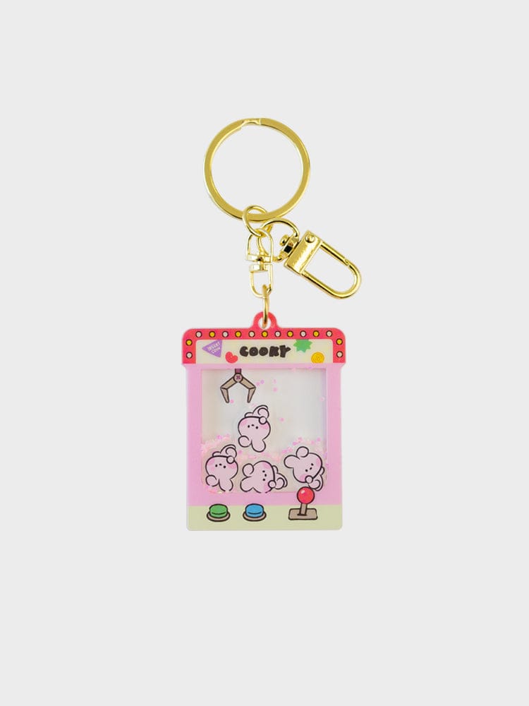 [NEW] 라인프렌즈 BT21 COOKY 미니니 글리터 아크릴 키링