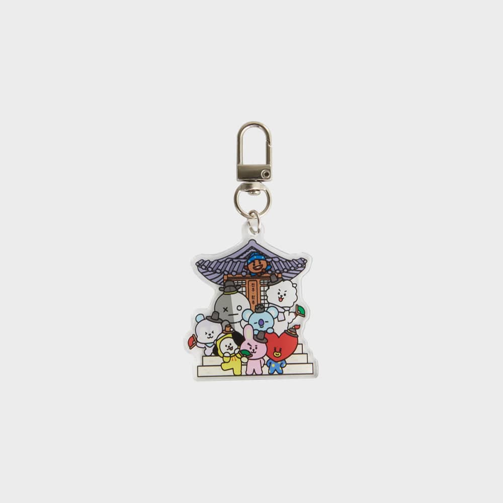 [NEW] BT21 TRIPFUL JEONJU-WANJU KEYRING