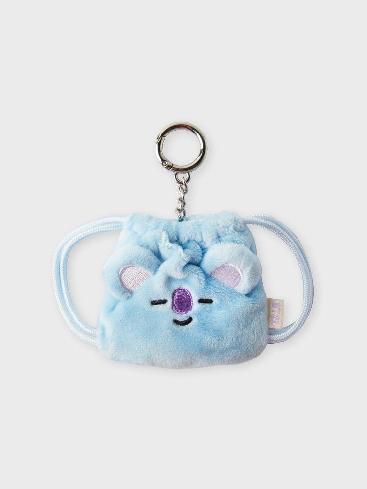 BT21 KOYA MINI POUCH KEYRING BIG & TINY EDITION