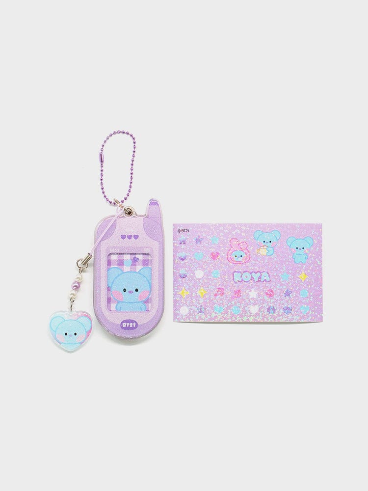 [NEW] 라인프렌즈 BT21 KOYA 미니니 레트로 폰 키링