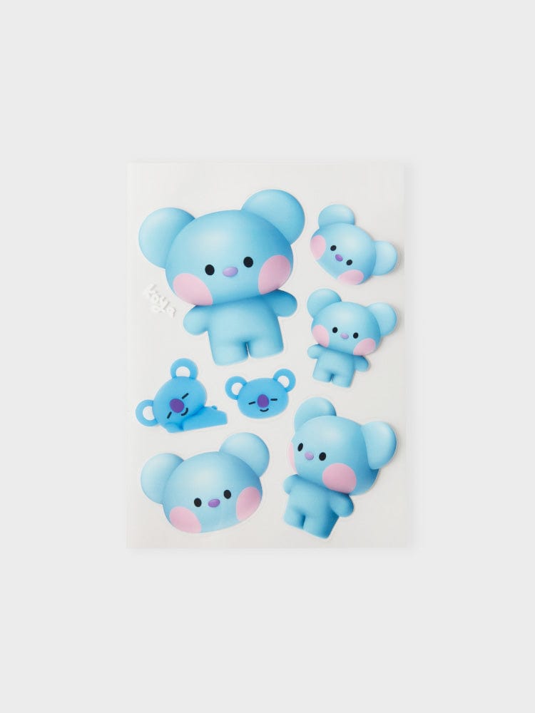 [NEW] 라인프렌즈 BT21 KOYA 빅앤타이니 리무버블 스티커