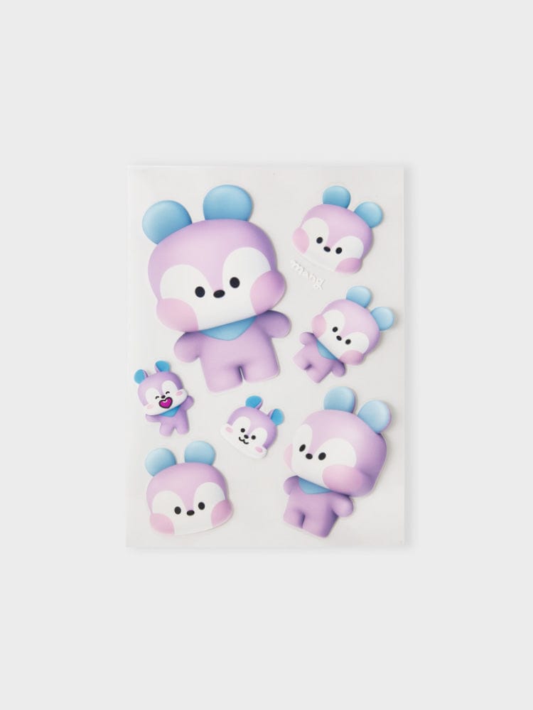 [NEW] 라인프렌즈 BT21 MANG 빅앤타이니 리무버블 스티커