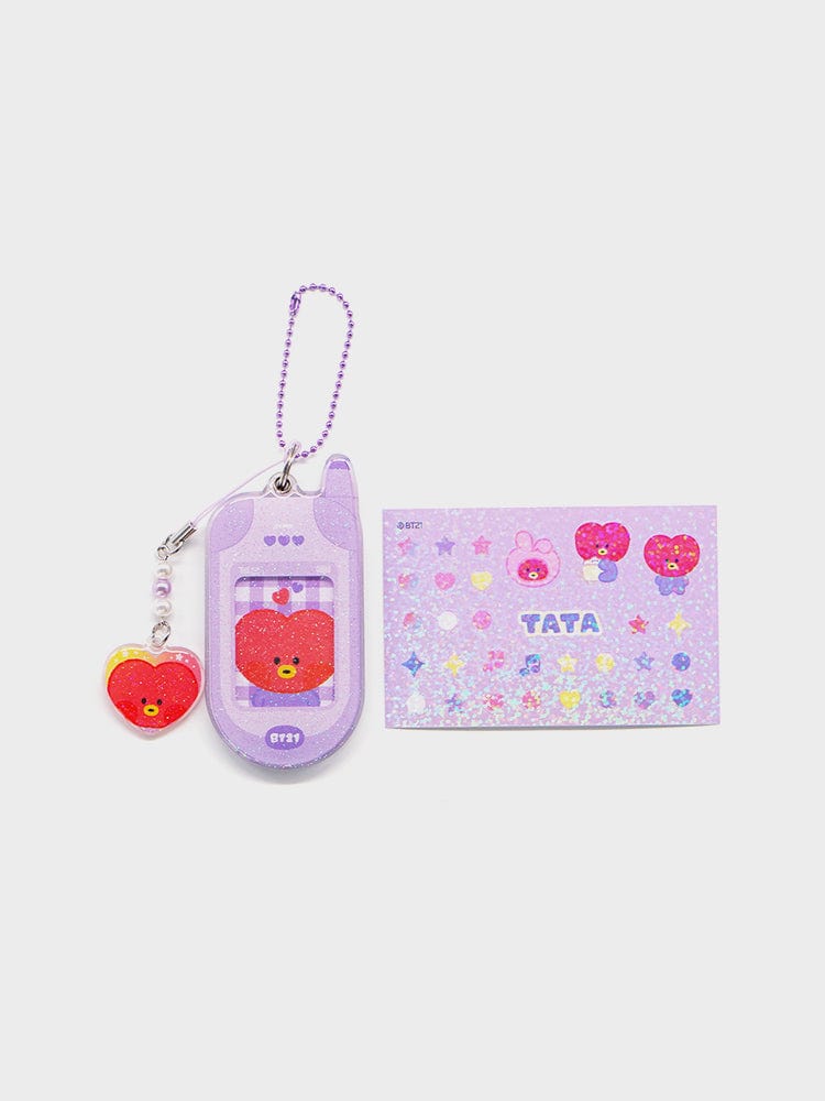 [NEW] 라인프렌즈 BT21 TATA 미니니 레트로 폰 키링