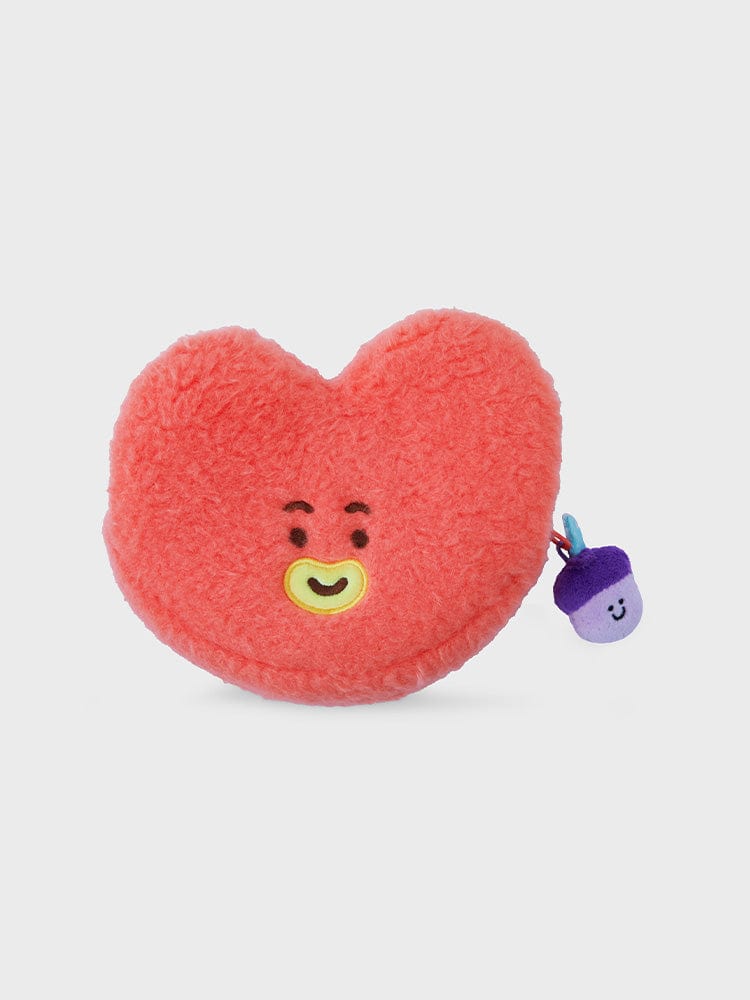 [NEW] 라인프렌즈 BT21 TATA 홉인럽 얼굴 인형 파우치