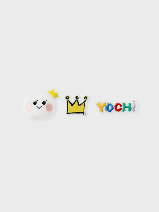 [NEW] 라인프렌즈 TRUZ YOCHI 아티스트 인형 뱃지 세트