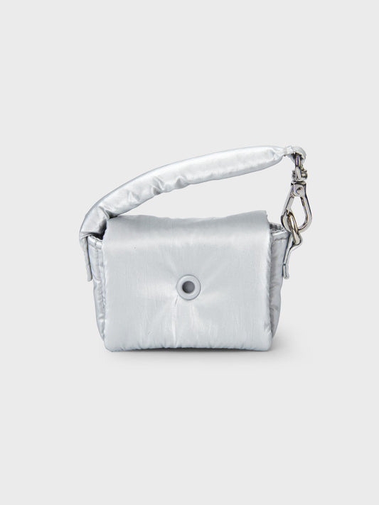 COLLER MINI PETITE KEYRING POUCH PEARL GRAY