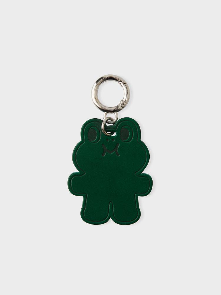 LINE FRIENDS LEONARD KEYRING ORIGINAL LEATHER