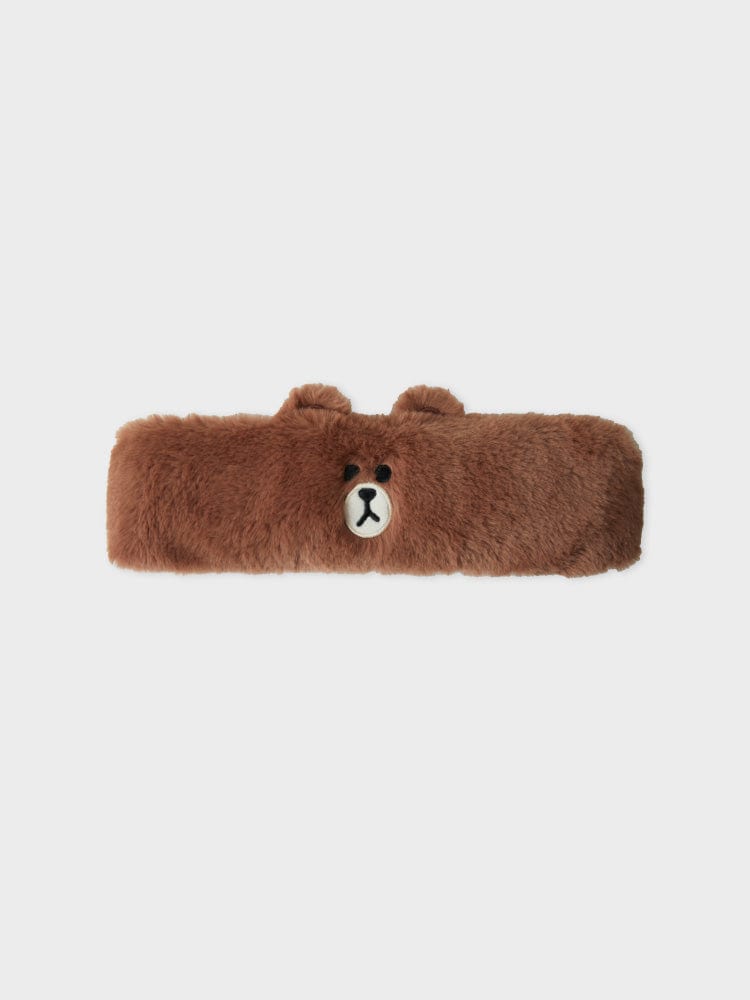 LINE FRIENDS BROWN SPA HEADBAND