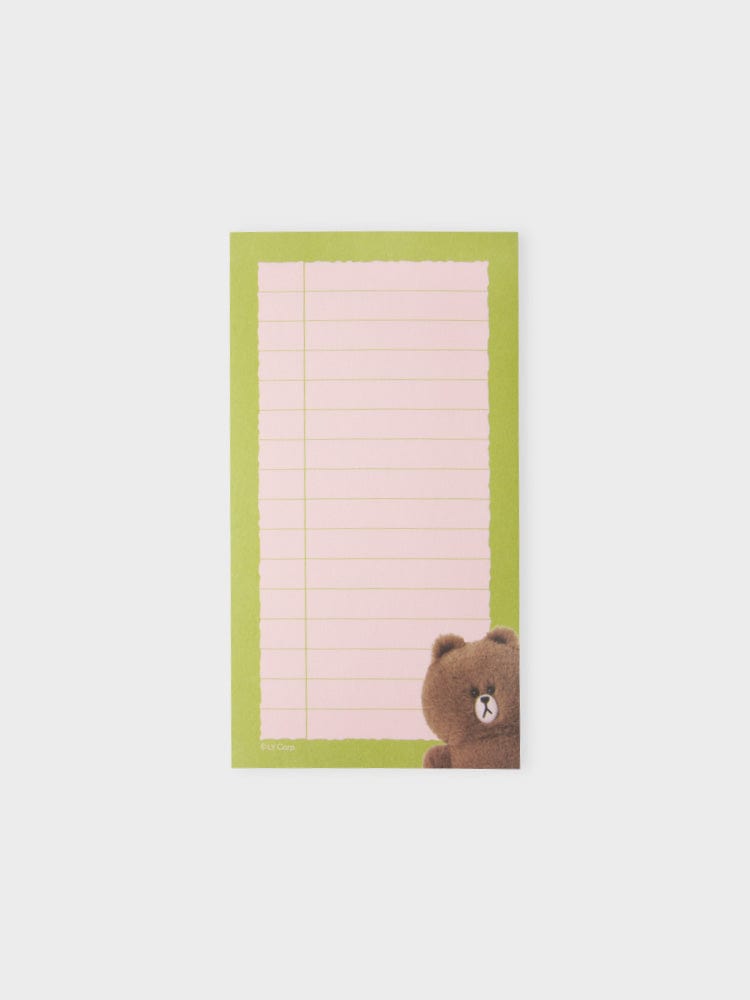 LINE FRIENDS minini bnini MEMO NOTEPADS