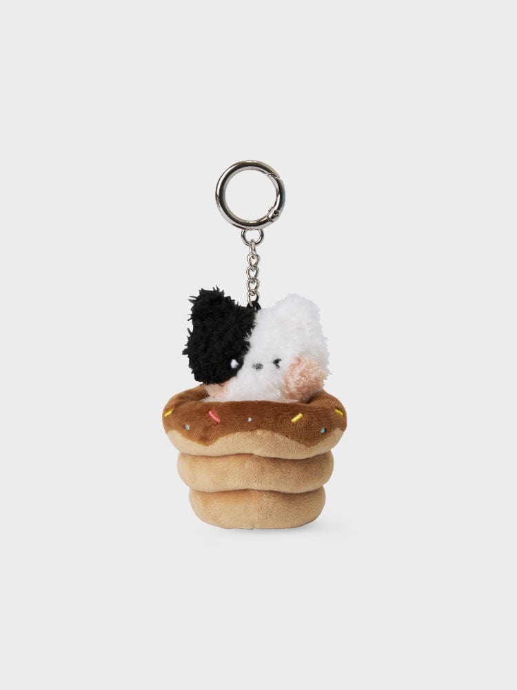 LINE FRIENDS mini minini jenini BAKERY DOLL KEYRING