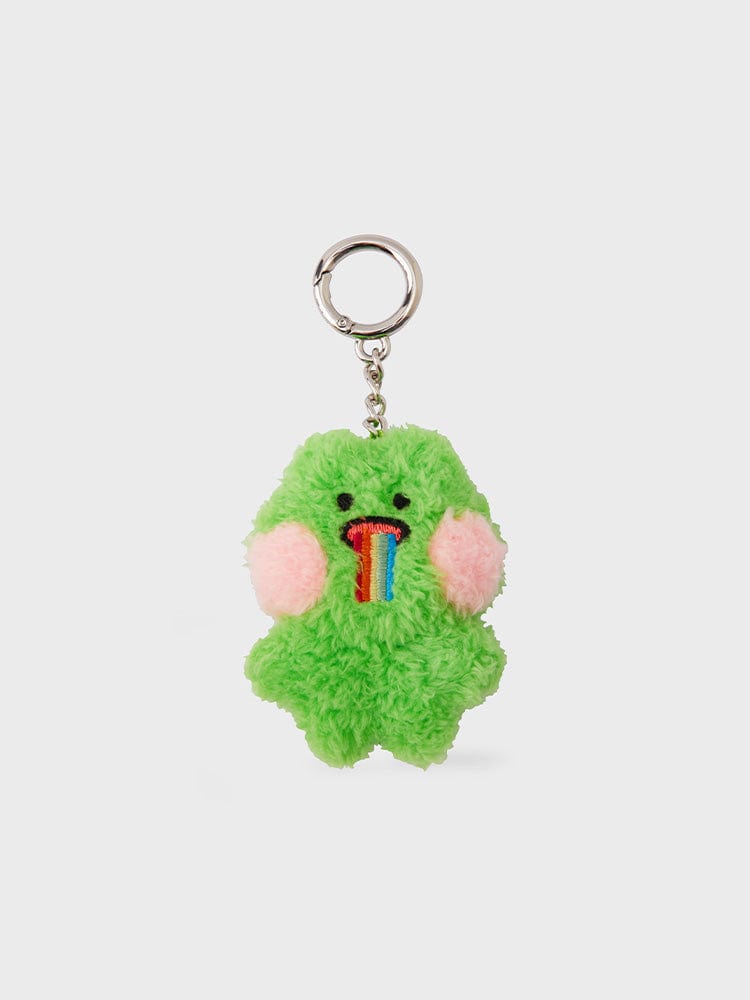 LINE FRIENDS mini minini lenini WINTER RAINBOW KEYRING