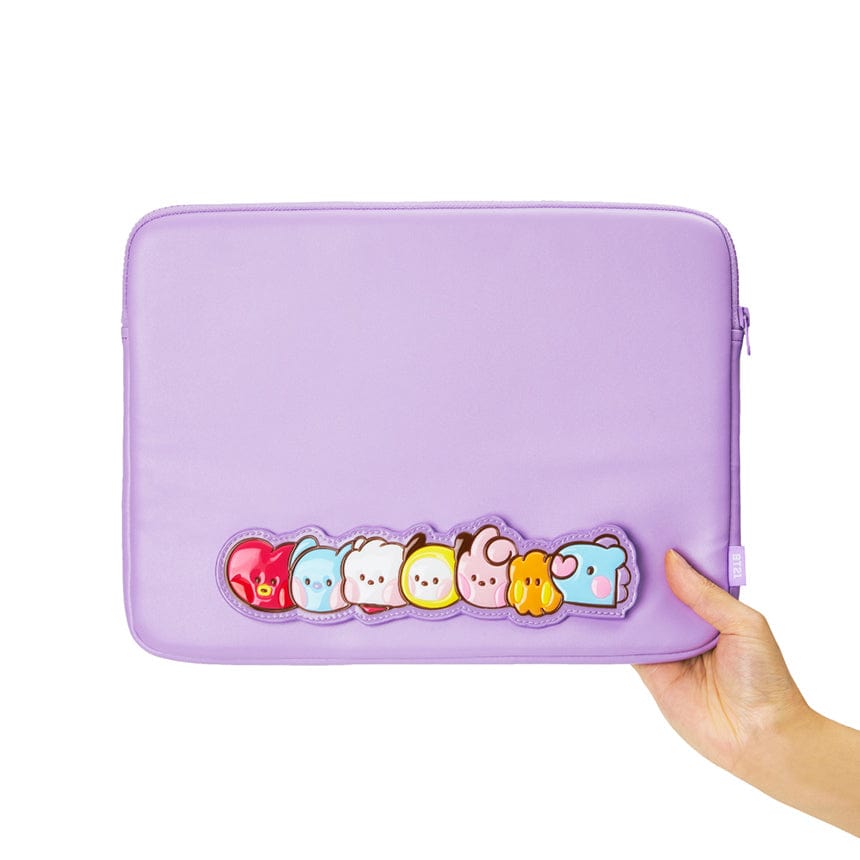 LINE FRIENDS COLLECTION STORE SCHOOL/OFFICE BT21 minini LAPTOP POUCH (13 INCHES) (7182461436077)