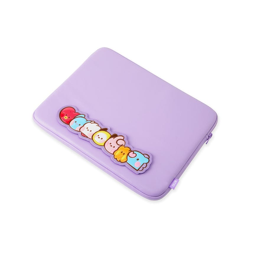 LINE FRIENDS COLLECTION STORE SCHOOL/OFFICE BT21 minini LAPTOP POUCH (13 INCHES) (7182461436077)