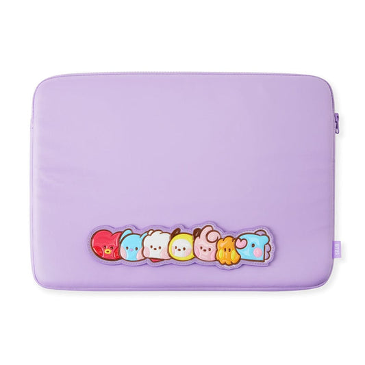 LINE FRIENDS COLLECTION STORE SCHOOL/OFFICE BT21 minini LAPTOP POUCH (16 INCHES) (7182461403309)