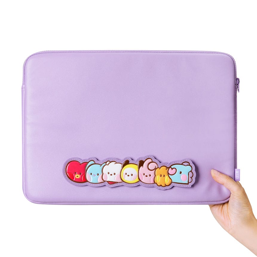 LINE FRIENDS COLLECTION STORE SCHOOL/OFFICE BT21 minini LAPTOP POUCH (16 INCHES) (7182461403309)