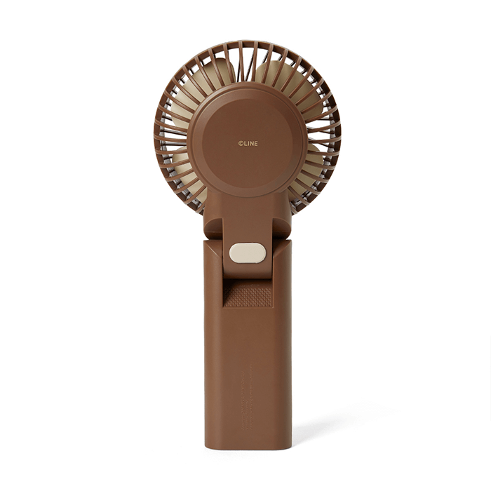 LINE FRIENDS DG ELECTRONICS BROWN BROWN & FRIENDS BROWN 3WAY PORTABLE FAN (7182655193261)